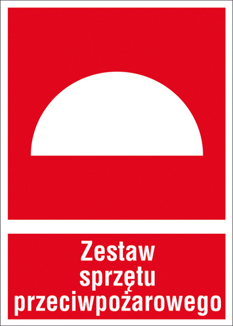 Zestaw sprzętu przeciwpożarowego