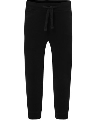 SWPANTSK240 KID PANTS CUFF FRENCH TERRY BK 9-11