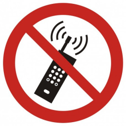 Zakaz używania telefonów komórkowych GP013D2PN