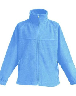 Bluza polarowa dziecięca FLRK300 SKY BLUE 12-14