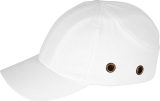 Przemysłowy hełm lekki z daszkiem biały rozm. 54-59 Reis