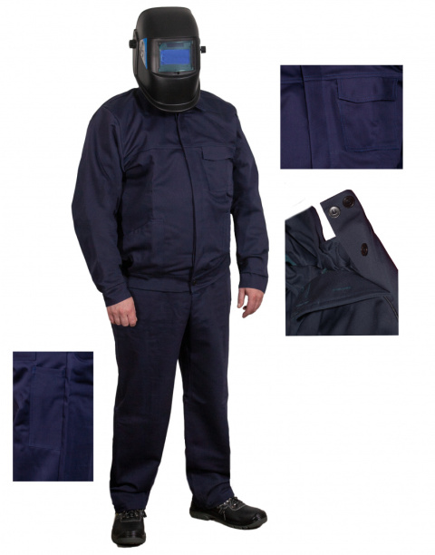 Ubranie z tkaniny trudnopalnej typ szwedzki