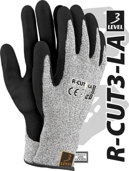 Rękawice antyprzecięciowe nitryl R-CUT3-LA BWB 10