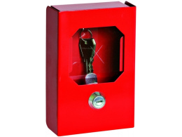 Szafka na klucz ewakuacyjny czerwona 158 x 102 x 42 mm