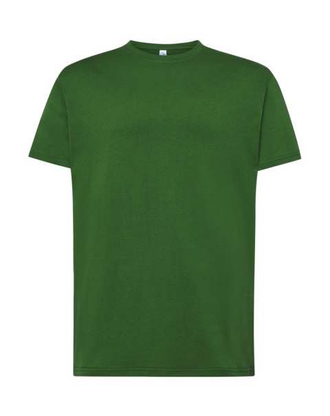 T-shirt koszulka bawełniana męska TSRA zielony butelkowy 150g rozm. XXXL JHK