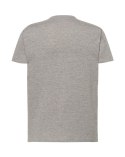 T-shirt koszulka bawełniana męska TSRA Grey Melange 150g rozm. 5XL JHK