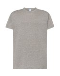 T-shirt koszulka bawełniana męska TSRA Grey Melange 150g rozm. L JHK