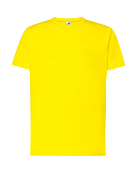 T-shirt koszulka bawełniana męska TSRA Żółty 150g rozm. L JHK