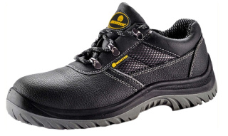 Półbuty robocze S3 rozm. 39 z metalowym podnoskiem i wkładką antyprzebiciową – antypoślizgowe MONTER