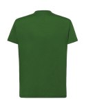 T-shirt koszulka bawełniana męska TSRA zielony butelkowy 150g JHK