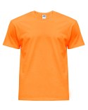 T-shirt koszulka bawełniana męska TSRA Pomarańczowy Fluo 150g JHK