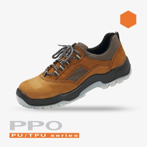 Półbuty bezpieczne z metalowym podnoskiem S1 rozm. 47 PPO 62N