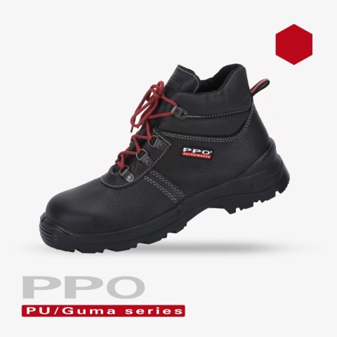 Buty robocze trzewiki z metalowym podnoskiem S1 rozm. 41 PPO 037