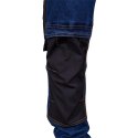 Spodnie wykonane z elastycznego jeansu rozm. 54 niebieskie Reis