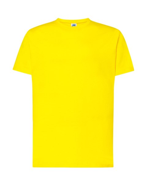 T-shirt koszulka bawełniana męska TSRA żółta 190g rozm. L JHK