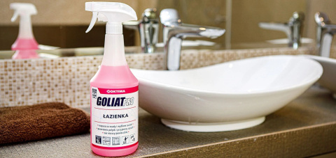 Płyn do czyszczenia łazienek 1 L Goliat PRO Oktima