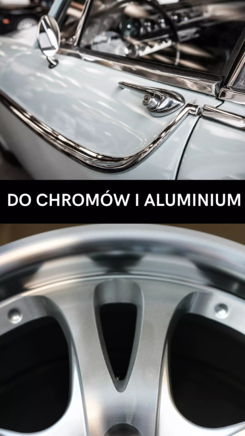 Pasta do polerowania chromu czyści i nabłyszcza ALUCHROM 120g K2