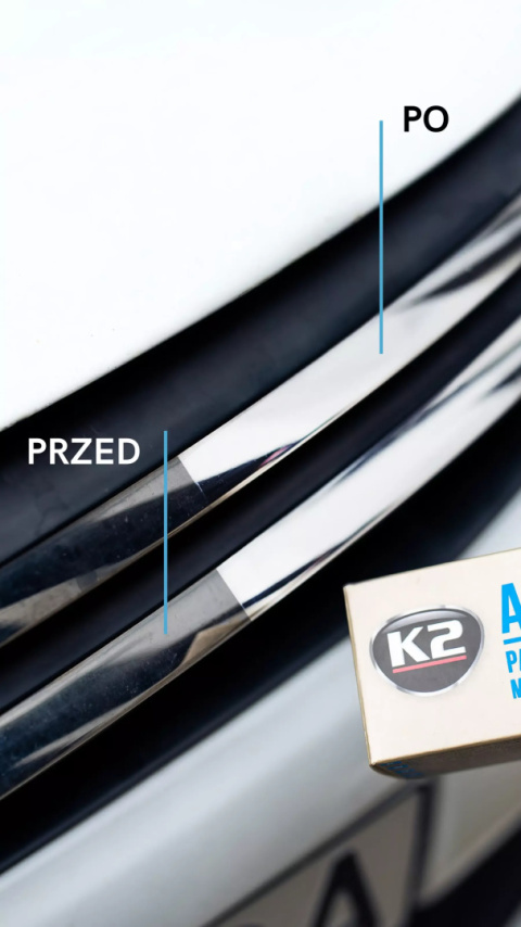 Pasta do polerowania chromu czyści i nabłyszcza ALUCHROM 120g K2