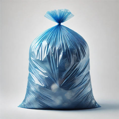 Worki na śmieci 35L 50 szt. NIEBIESKIE
