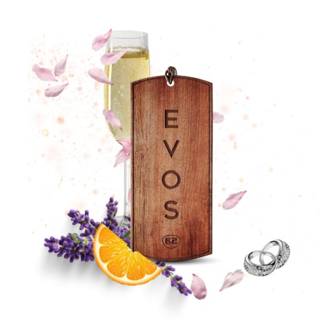 Zapach do auta damski zawieszka drewniana EVOS GRACE Madam K2