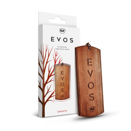Zapach do auta zawieszka drewniana EVOS Sparta K2