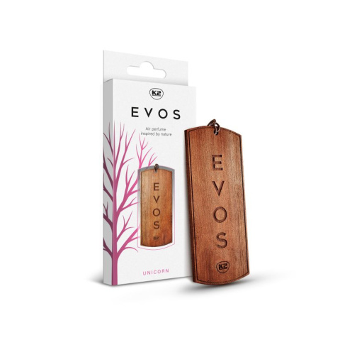 Zapach do auta zawieszka drewniana EVOS Unicorn K2