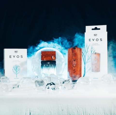 Zapach do auta zawieszka drewniana EVOS Viking K2