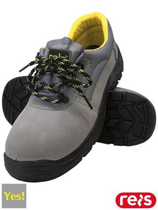 Buty Zawodowe YESVEL OB E FO SRC – Zamszowe Półbuty z Antypoślizgową Podeszwą REIS