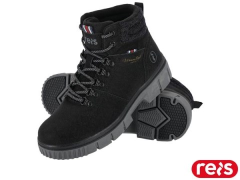 Trzewiki damskie CORTINA - Siateczka, Ocieplane Aksamitem, Podeszwa TPR REIS