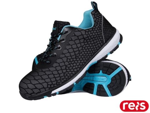 Półbuty Bezpieczne VARAN S1 SRC | Odblaskowe | Dziane | EVA + Guma REIS