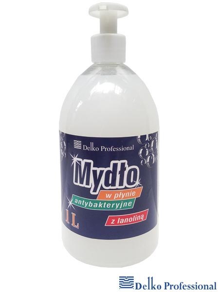 Antybakteryjne Mydło w Płynie – Skuteczna Higiena Dłoni (1 L / 5 L) DELKO