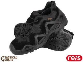 Półbuty taktyczne męskie - zamszowe, gumowe oblanie REIS