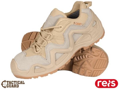 Półbuty taktyczne męskie - zamszowe, gumowe oblanie REIS