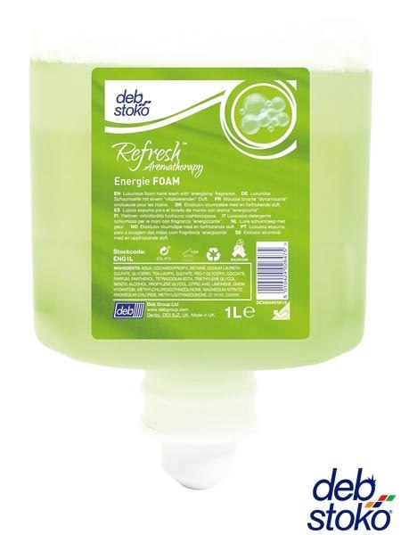Energetyzujące Mydło w Pianie ENERGIE – Pobudzenie i Nawilżenie Dłoni DEBSTOKO