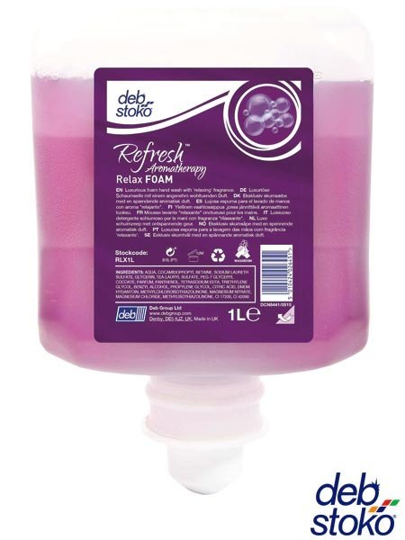 Aromaterapeutyczne Mydło w Pianie RELAX – Nawilżenie i Odprężenie dla Dłoni DEBSTOKO