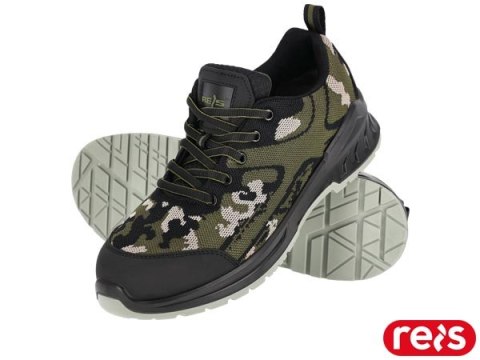 Półbuty Bezpieczne MORO Męskie Stalowy Podnosek Antypoślizgowe SB SR SC REIS