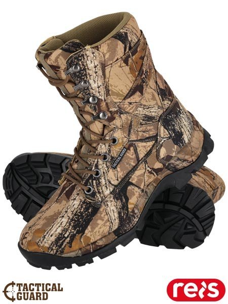 Wysokie trzewiki sznurowane dla leśników z podeszwą EVA REIS