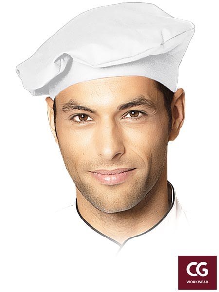 Profesjonalna Czapka Kucharska Płaska – Trwałość i Łatwość Pielęgnacji CG Workwear