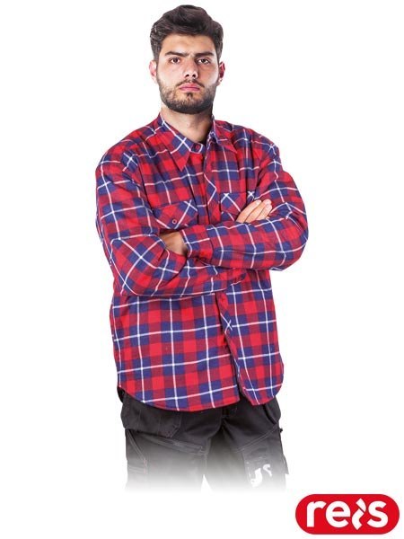 Koszula Męska Bawełniana Ocieplana – Komfort i Styl na Jesień REIS