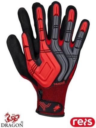 Rękawice ochronne ROBOTIC do ekranów dotykowych - Nitryl Sandy Finish REIS