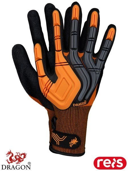 Rękawice ochronne ROBOTIC do ekranów dotykowych - Nitryl Sandy Finish REIS