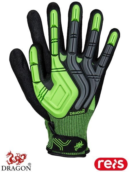 Rękawice ochronne ROBOTIC do ekranów dotykowych - Nitryl Sandy Finish REIS