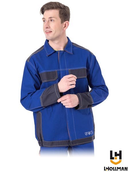 Męska Bluza Ochronna trudnopalna – Antystatyczna, Spawalnicza P L.HOLLMAN