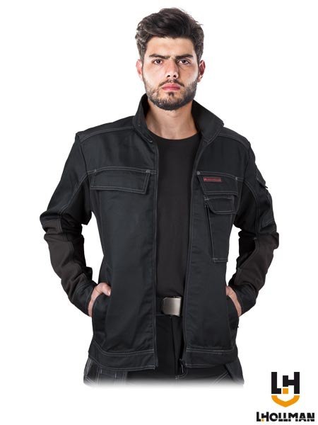 Bluza Robocza FIXER Canvas – Elastyczne Wstawki Stretch, Wiele Kieszeni L.HOLLMAN