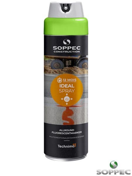 Fluorescencyjna Farba do Znakowania 360°, Szybkoschnąca i Odporna na Warunki Atmosferyczne SOPPEC