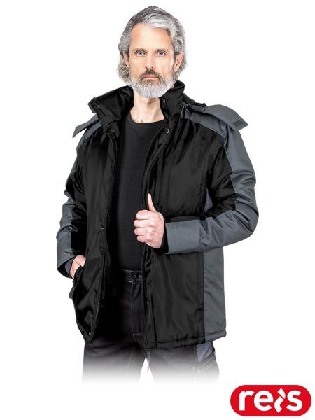 Kurtka robocza zimowa BALTIC - wiatro- i wodoodporna, 4 kieszenie REIS