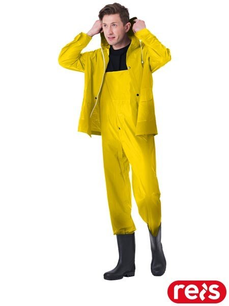 Kurtka Przeciwdeszczowa z Kapturem – Niezawodna Ochrona i Wentylacja REIS