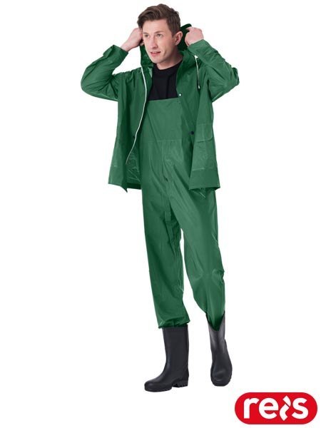 Kurtka Przeciwdeszczowa z Kapturem – Niezawodna Ochrona i Wentylacja REIS