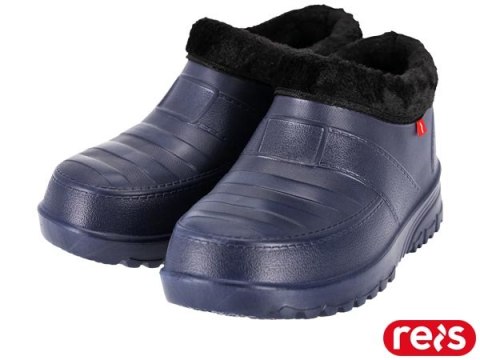 Kalosze EVA z futerkiem - lekkie, wygodne, na chłodne dni REIS