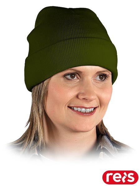 Czapka Akrylowa – Ultralekka, Elastyczna i Wywijana na Zimę REIS